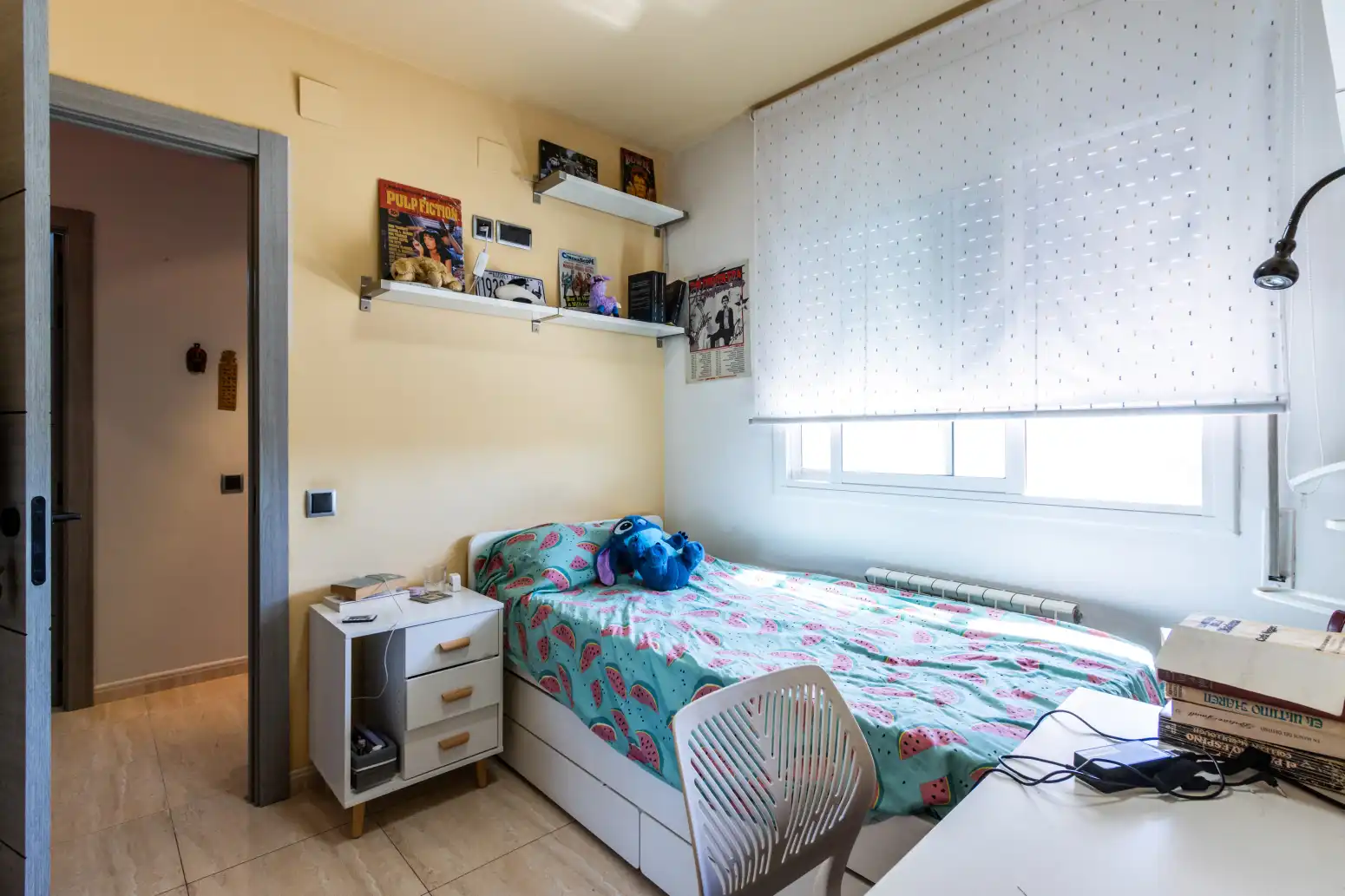 Bedroom of Flat for sale in Terrassa  with Air Conditioner, Heating and Parquet flooring
