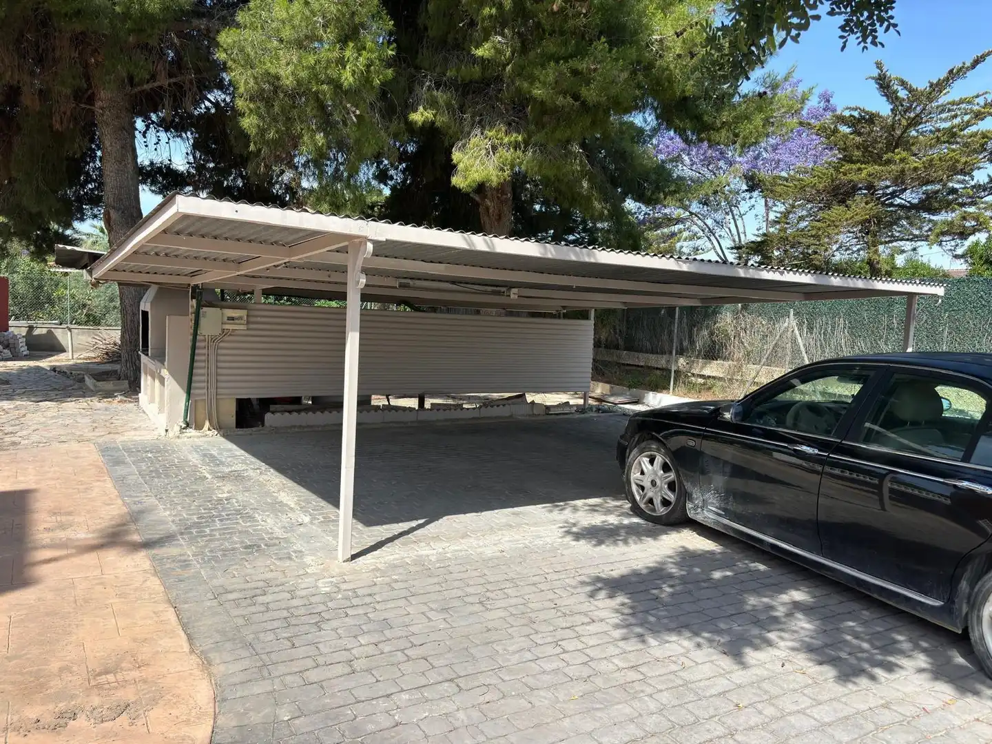 Aparcament de Casa o xalet en venda en Elche / Elx amb Aire condicionat, Jardí privat i Terrassa
