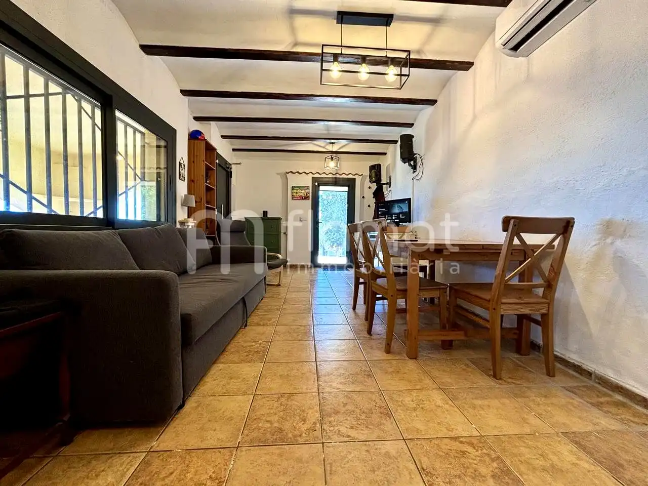 Sala de estar de Casa o chalet en venta en Tordera con Aire acondicionado, Jardín privado y Piscina