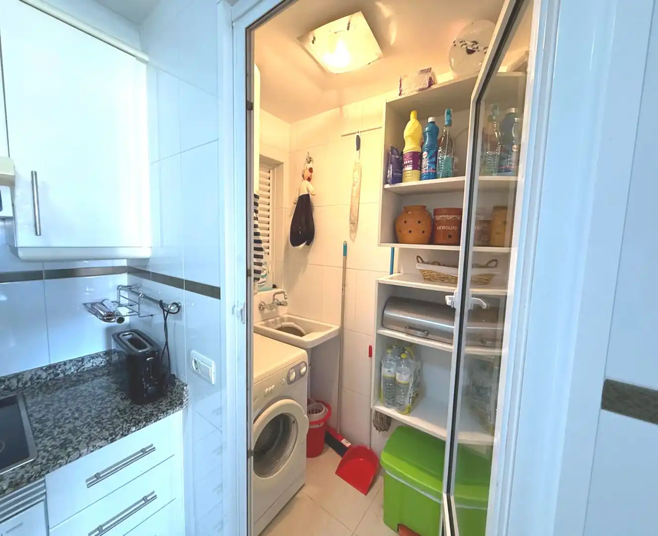 Kitchen of Apartments for sale in Calpe / Calp  with Air Conditioner, Heating and Private garden