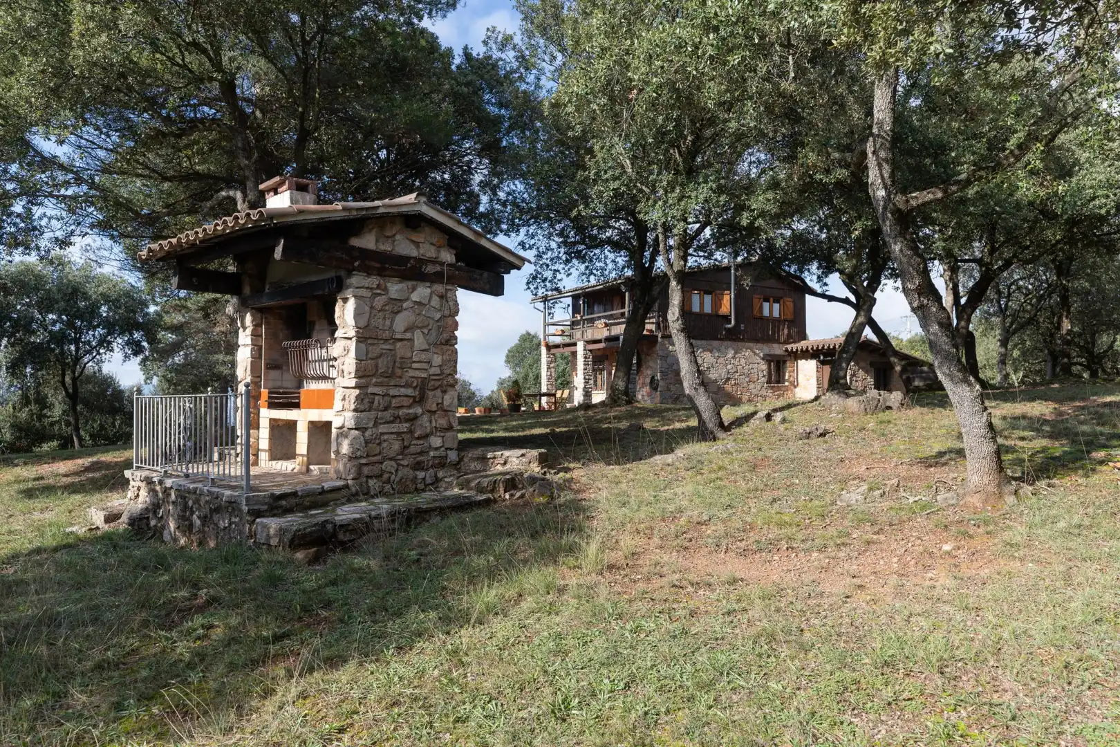 Vista exterior de Casa o xalet en venda en El Brull amb Calefacció, Terrassa i Traster
