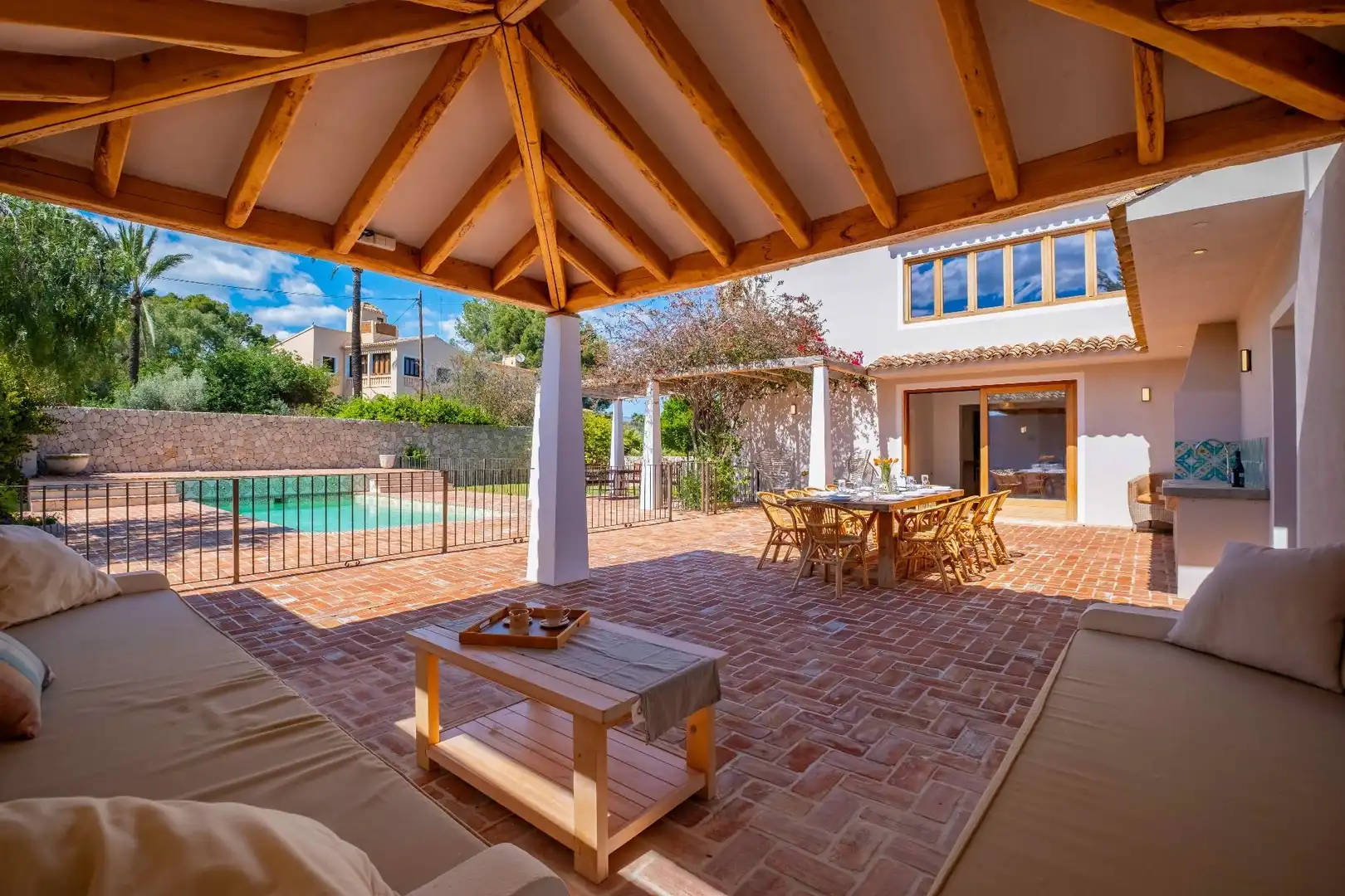 Terrace of Houses for sale in L'Alfàs del Pi  with Air Conditioner, Heating and Private garden