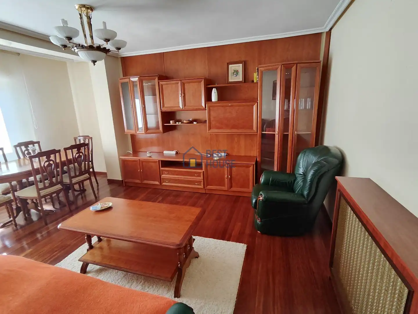 Sala de estar de Apartamento de alquiler en San Andrés del Rabanedo con Calefacción y Amueblado