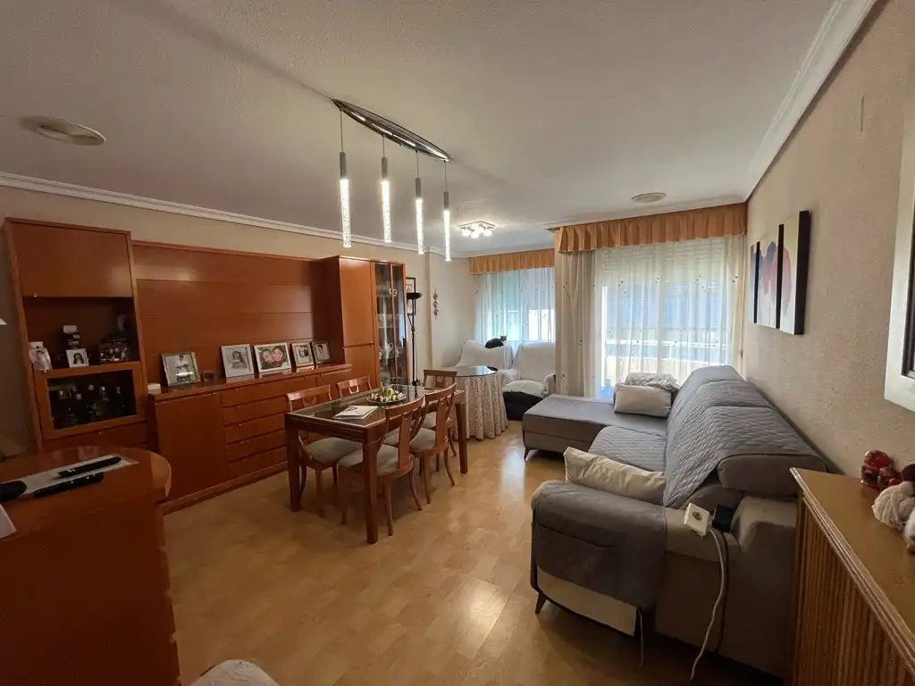 Sala de estar de Piso en venta en  Albacete Capital con Aire acondicionado, Calefacción y Terraza