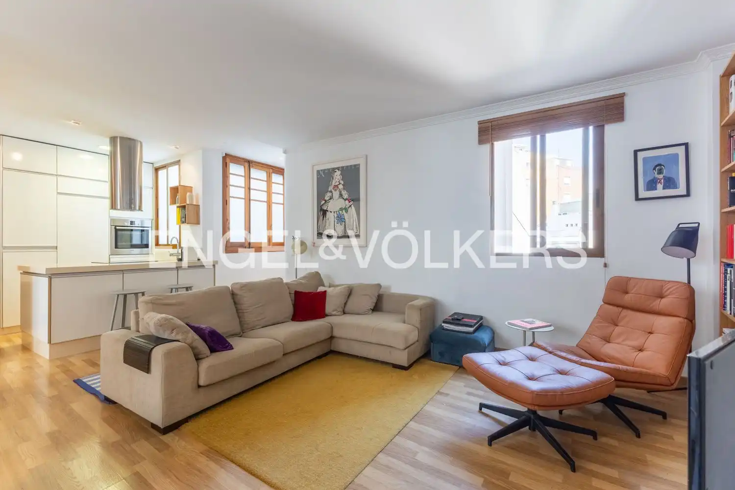 Sala d'estar de Pis en venda en Valencia amb Calefacció, Parquet i Balcó