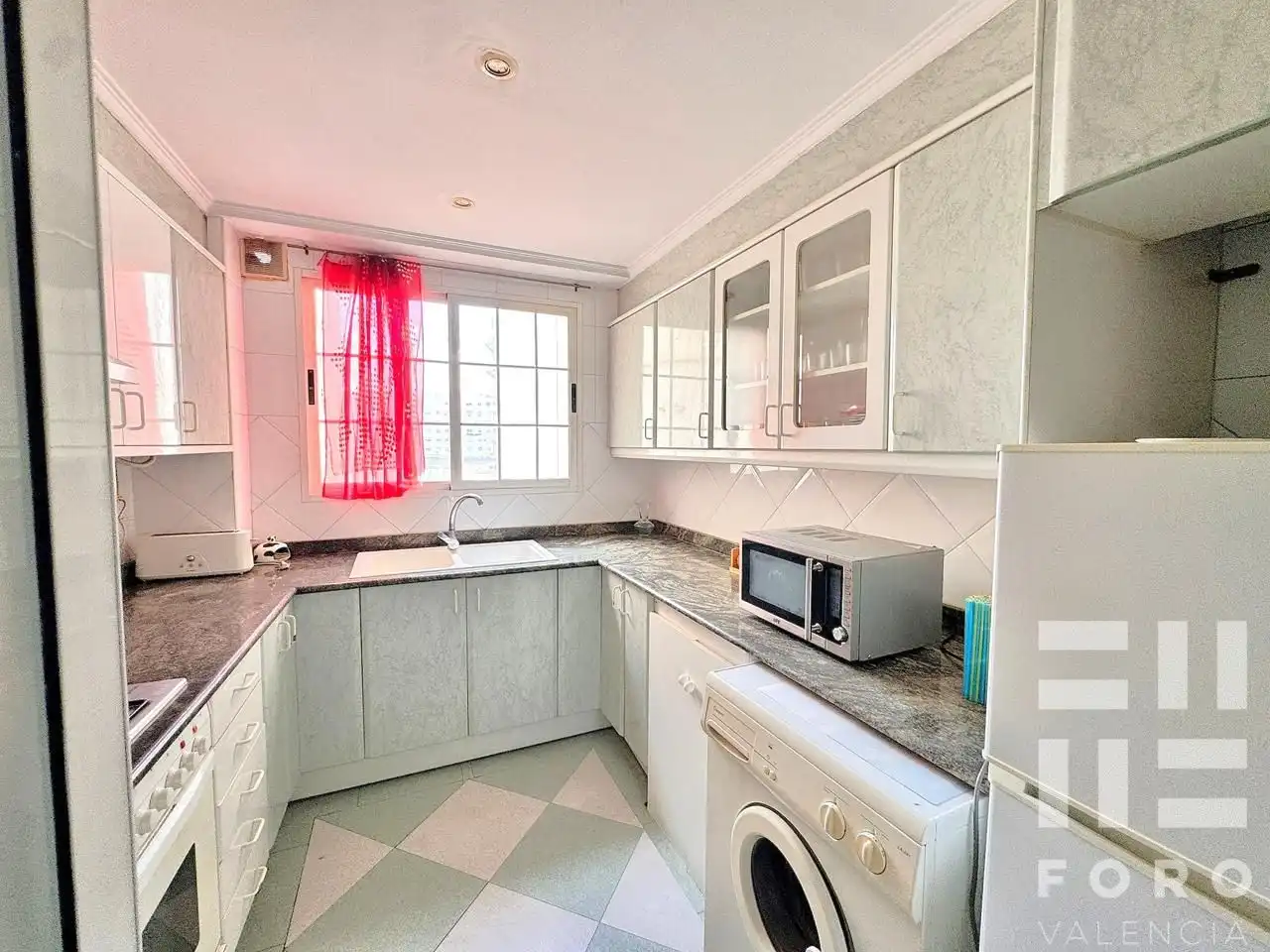 Cocina de Piso en venta en Valencia con Aire acondicionado y Terraza
