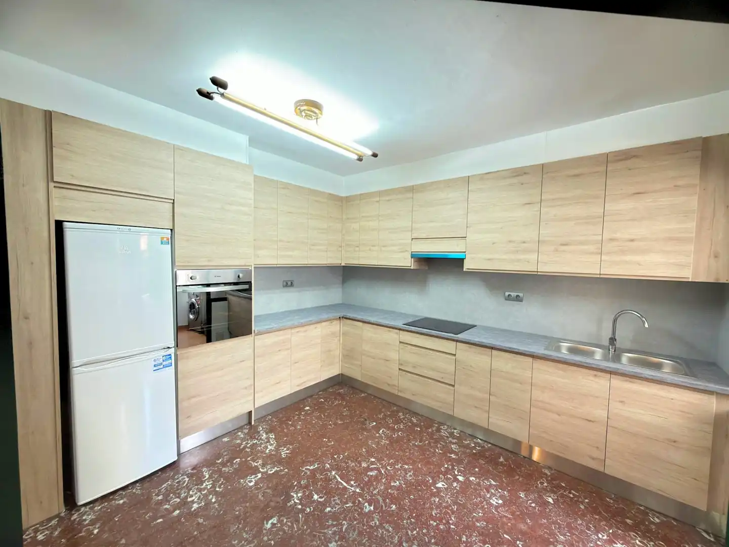 Kitchen of Flat for sale in Ferrol  with Heating, Furnished and Oven