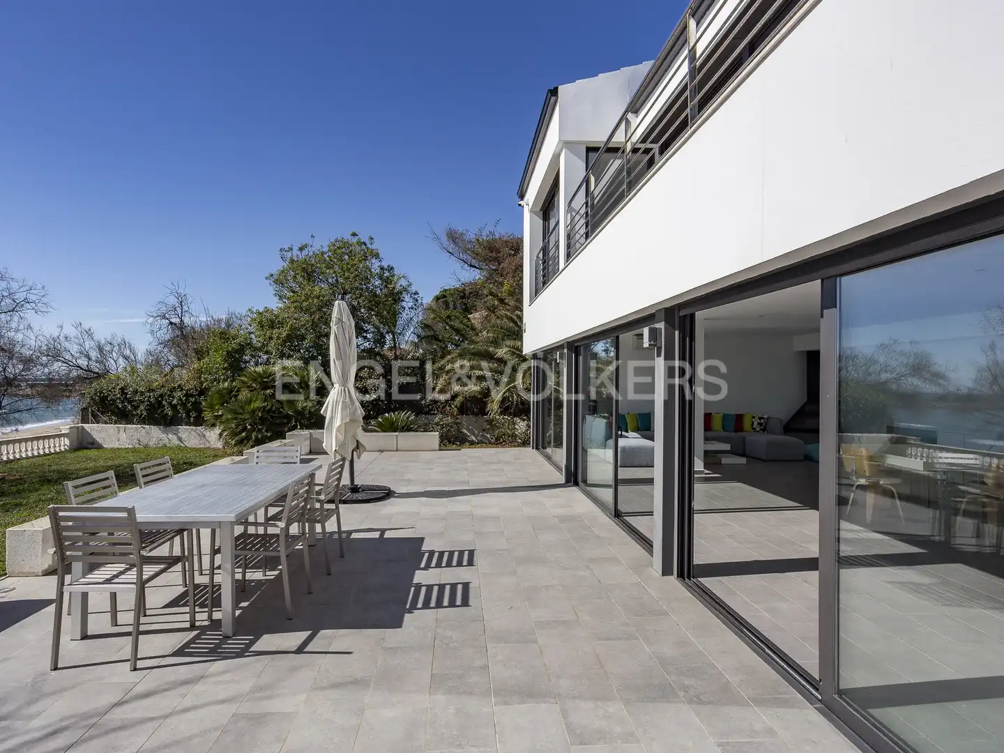 Terrace of Houses for rent in Vilanova i la Geltrú  with Air Conditioner, Heating and Private garden