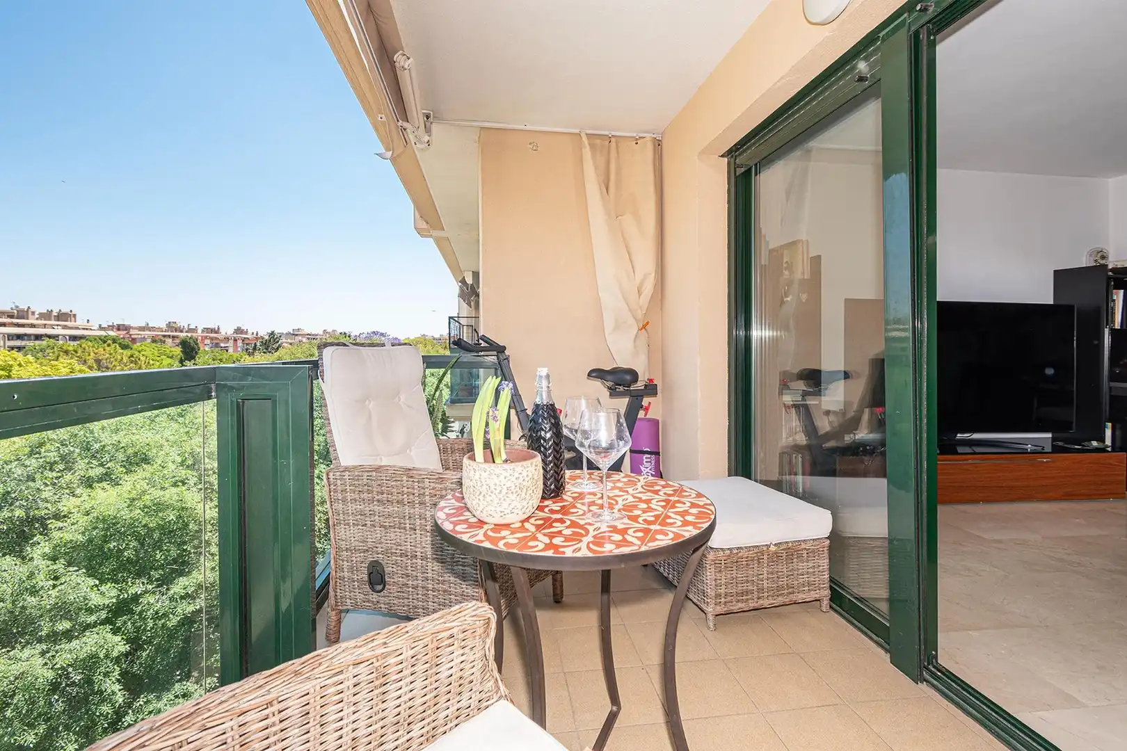 Terraza de Piso en venta en  Palma de Mallorca con Aire acondicionado, Calefacción y Trastero