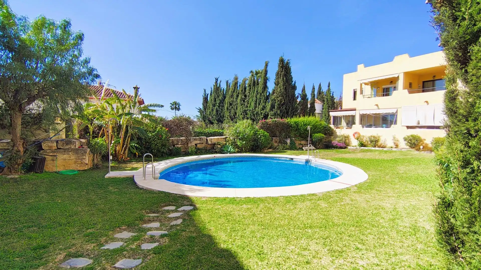 Jardín de Apartamento en venta en Marbella con Aire acondicionado, Terraza y Trastero