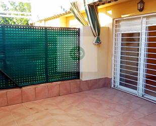 Terrace of Single-family semi-detached for sale in Badajoz Capital  with Air Conditioner, Terrace and Swimming Pool