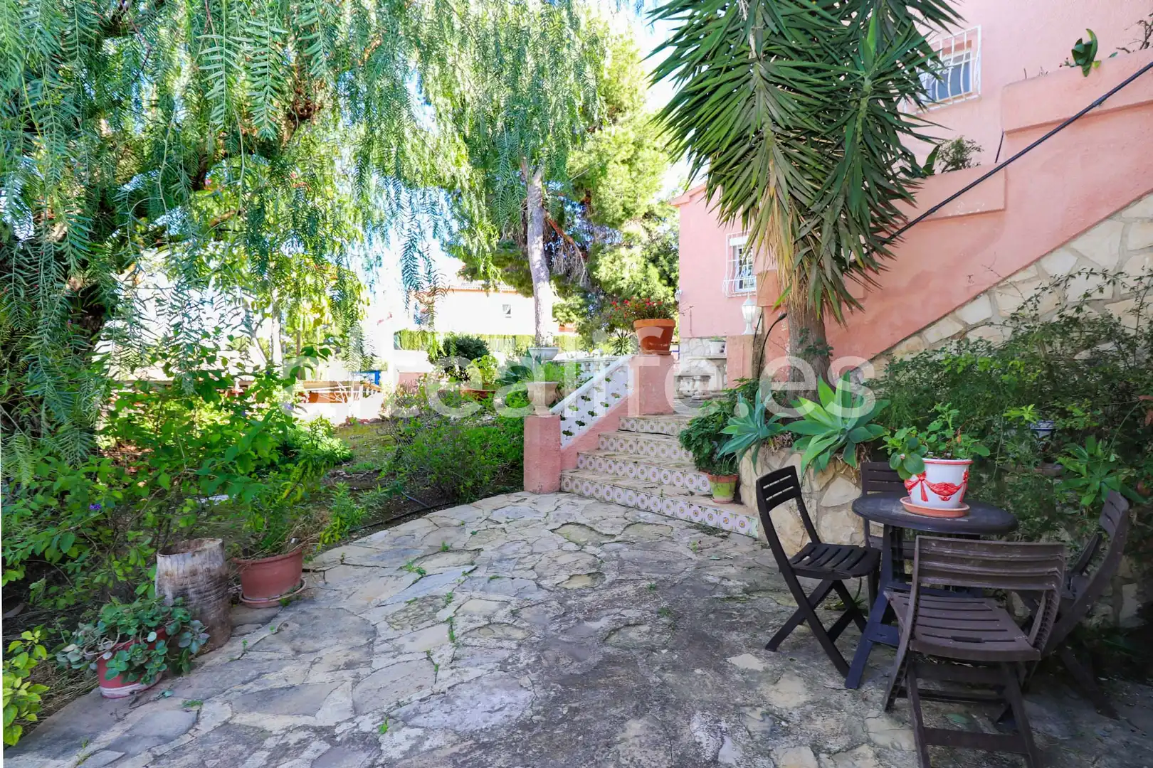 Garden of Houses for sale in L'Alfàs del Pi  with Air Conditioner, Heating and Private garden
