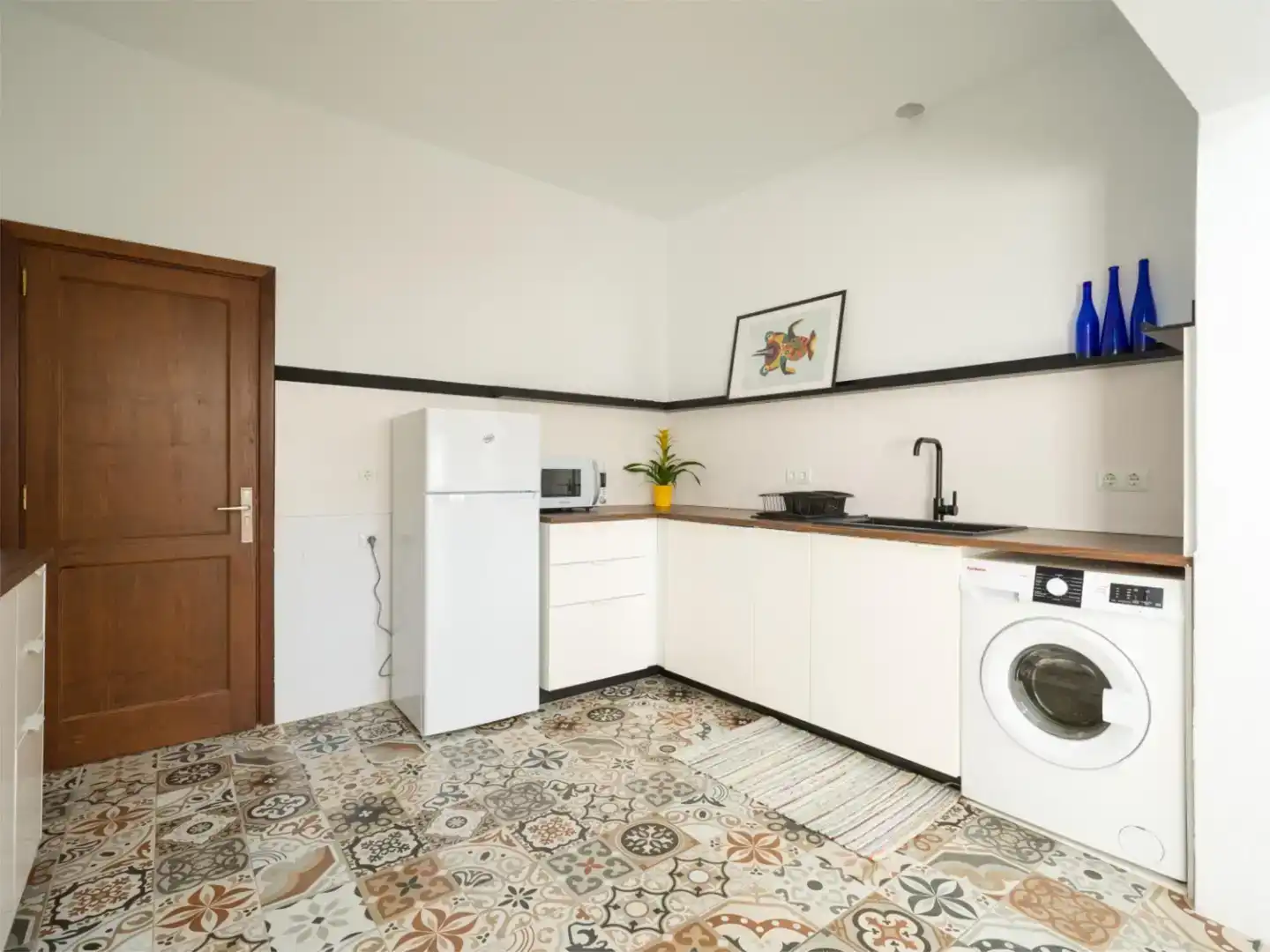 Cocina de Casa adosada en venta en Haría con Trastero, Horno y Lavadora