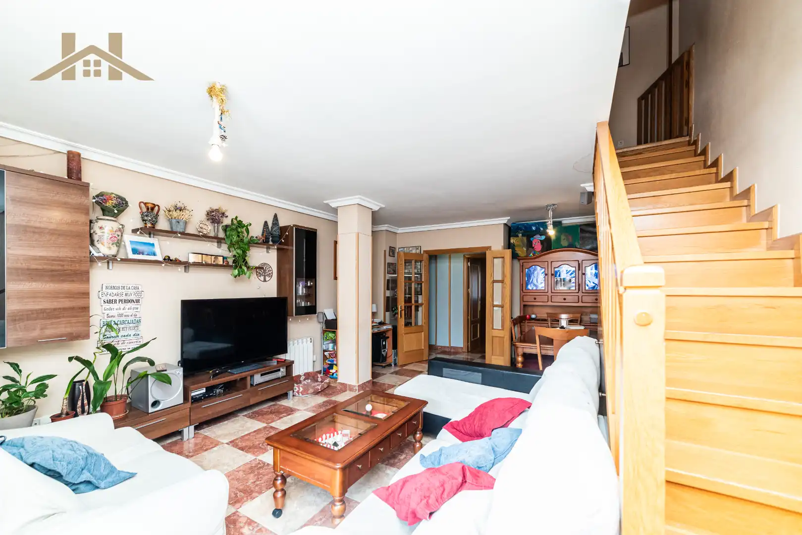 Living room of Attic for sale in El Escorial  with Air Conditioner, Heating and Terrace