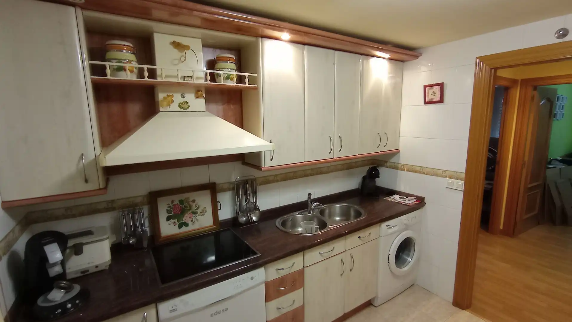 Kitchen of Flat for rent in Salamanca  with Heating, Parquet flooring and Furnished