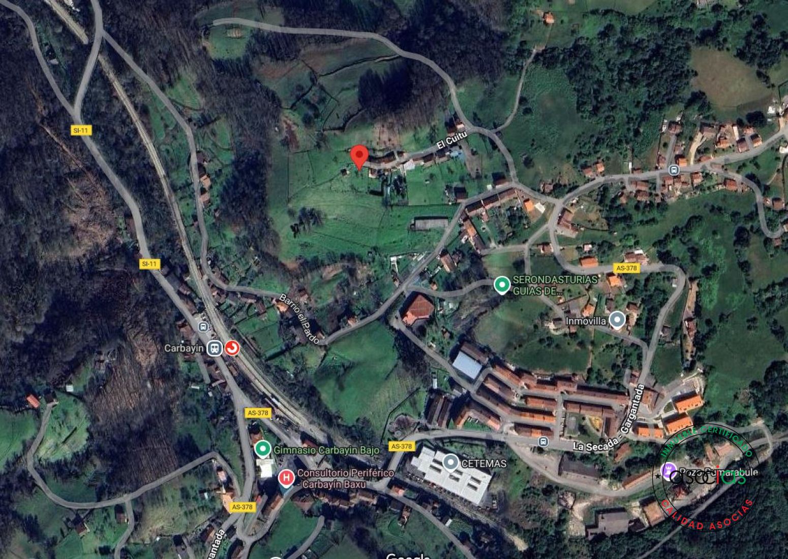 Vista exterior de Casa o xalet en venda en Siero amb Calefacció i Terrassa