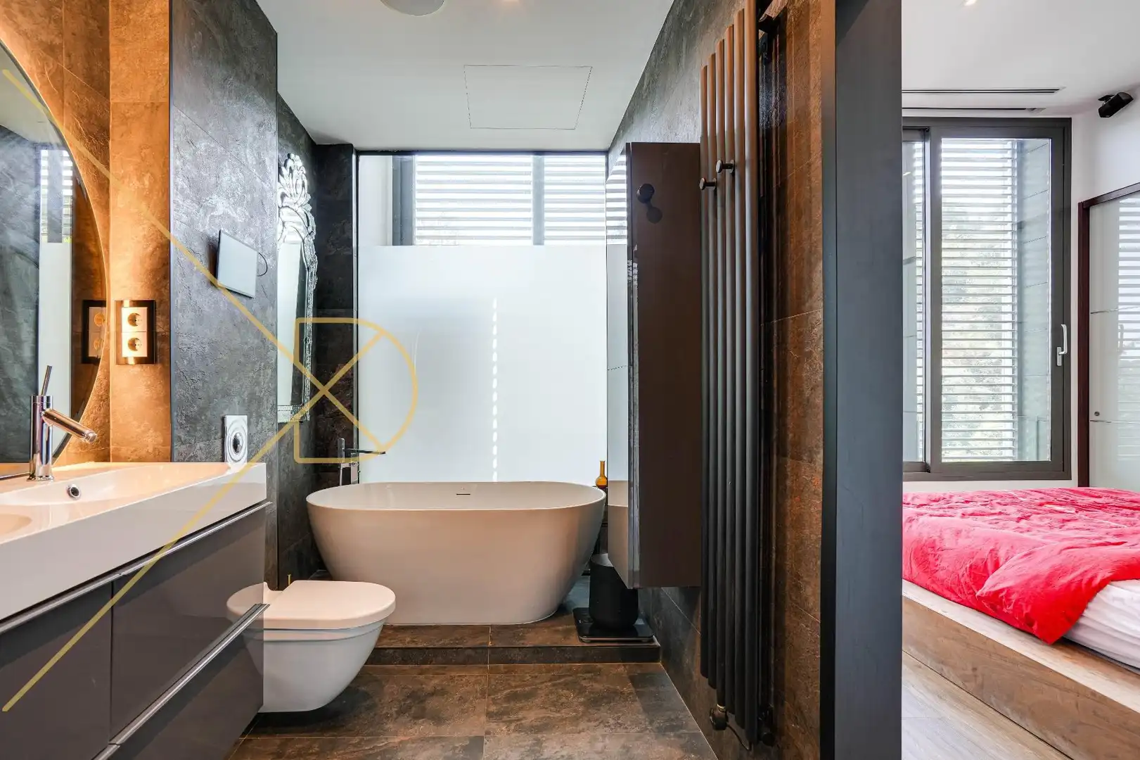 Baño de Casa o chalet en venta en Alella con Calefacción, Jardín privado y Terraza