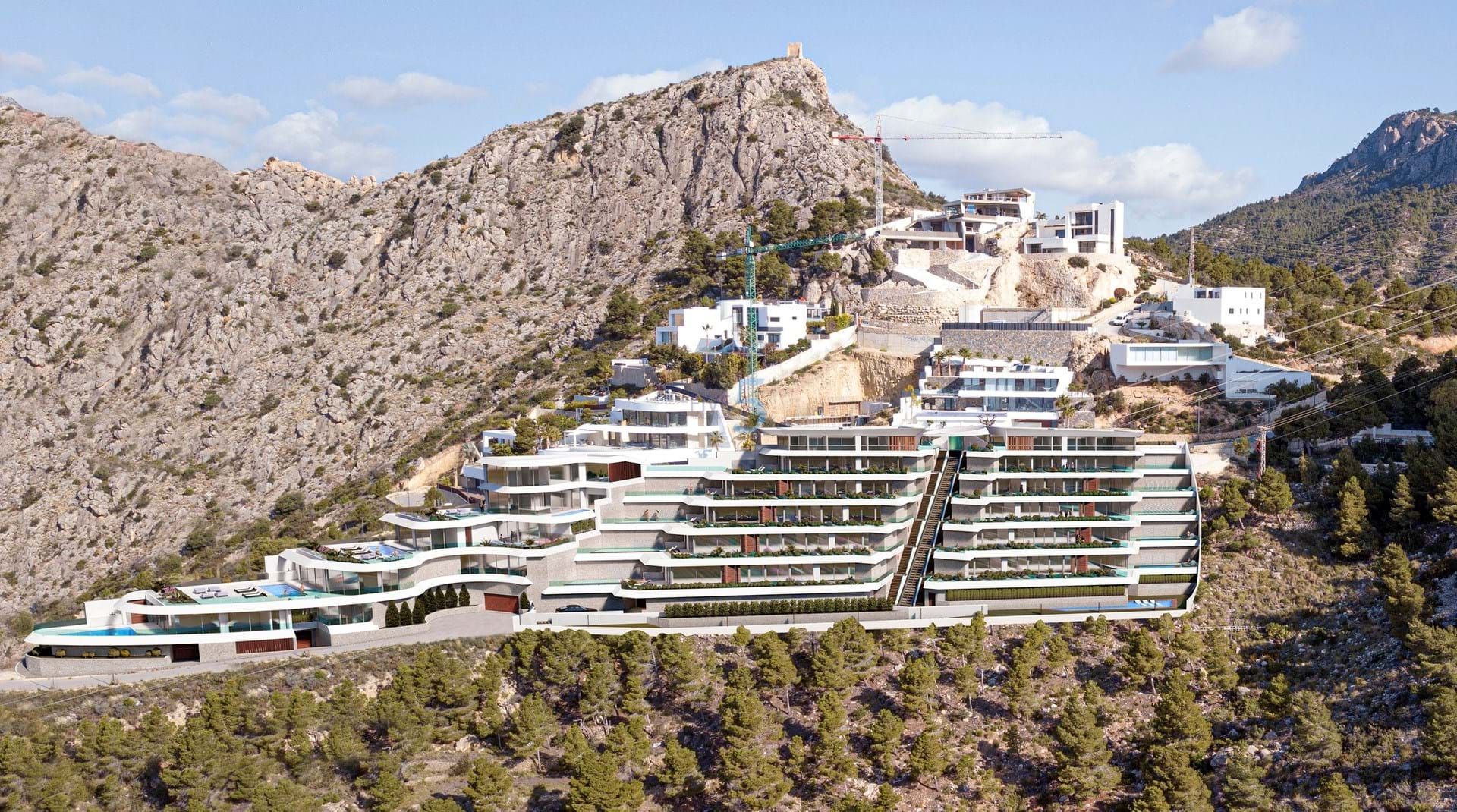 Exterior view of Flat for sale in Calpe / Calp  with Swimming Pool