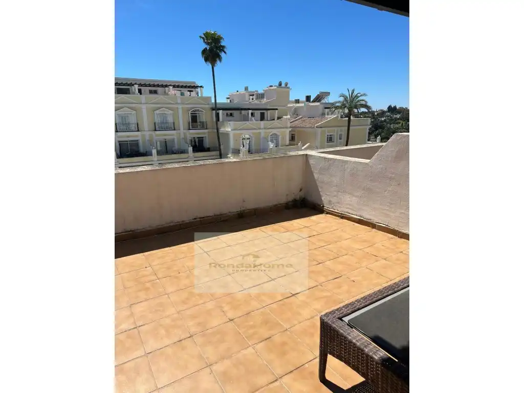 Terraza de Piso de alquiler en Marbella con Terraza