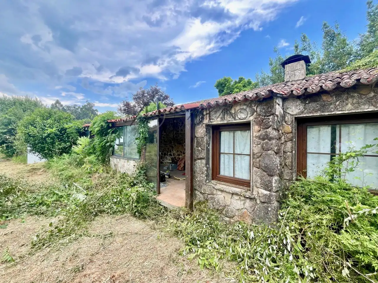 Exterior view of Houses for sale in Tomiño  with Private garden and Swimming Pool