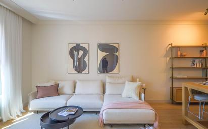 Living room of Flat for sale in  Barcelona Capital  with Air Conditioner, Heating and Balcony