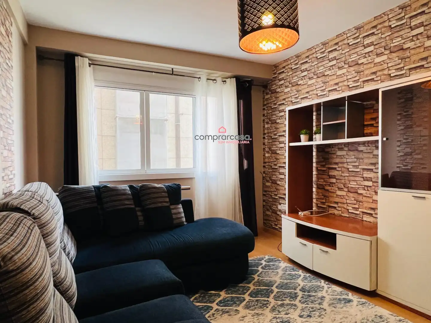 Living room of Flat for rent in A Coruña Capital   with Furnished