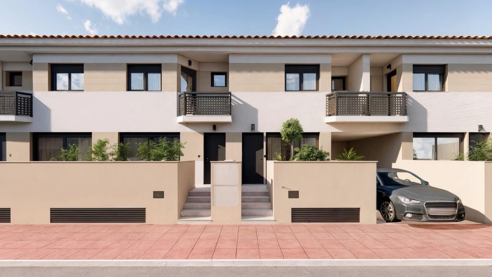 Vista exterior de Dúplex en venda en Villanueva del Río Segura amb Terrassa i Balcó