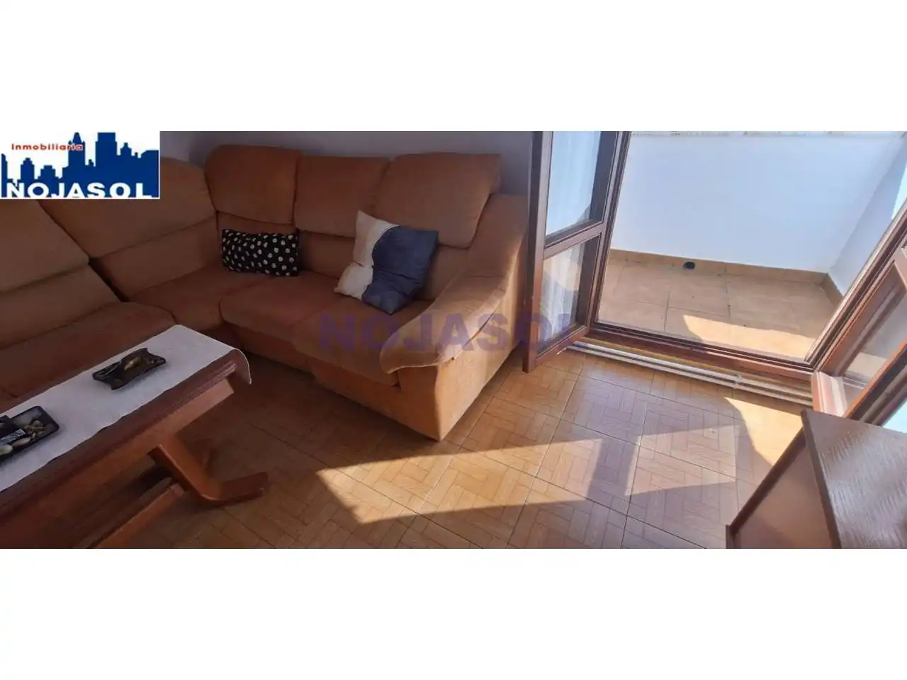 Living room of Flat for rent in Noja  with Heating, Terrace and Furnished