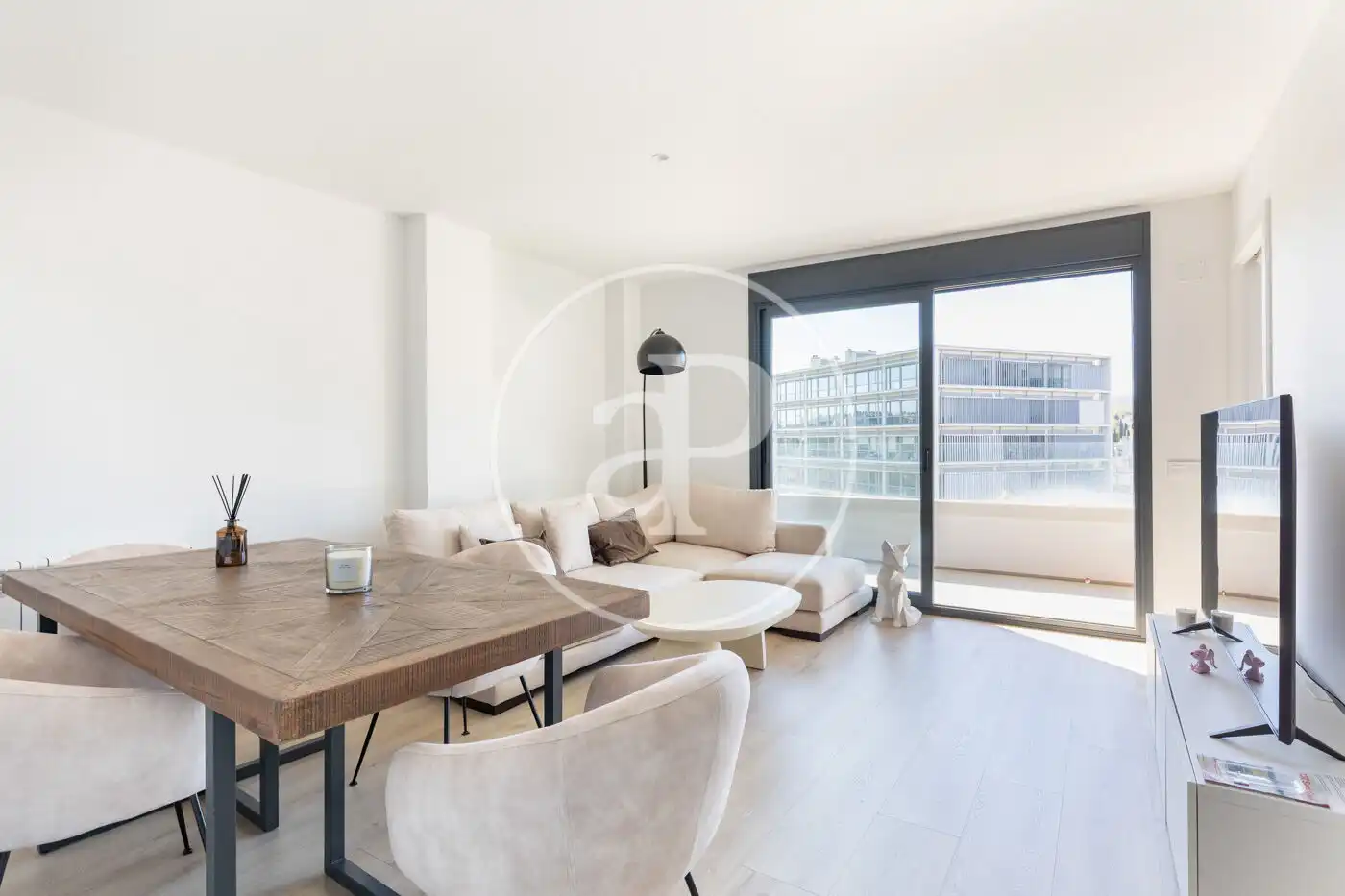 Vista exterior de Piso de alquiler en Sant Cugat del Vallès con Aire acondicionado, Calefacción y Terraza