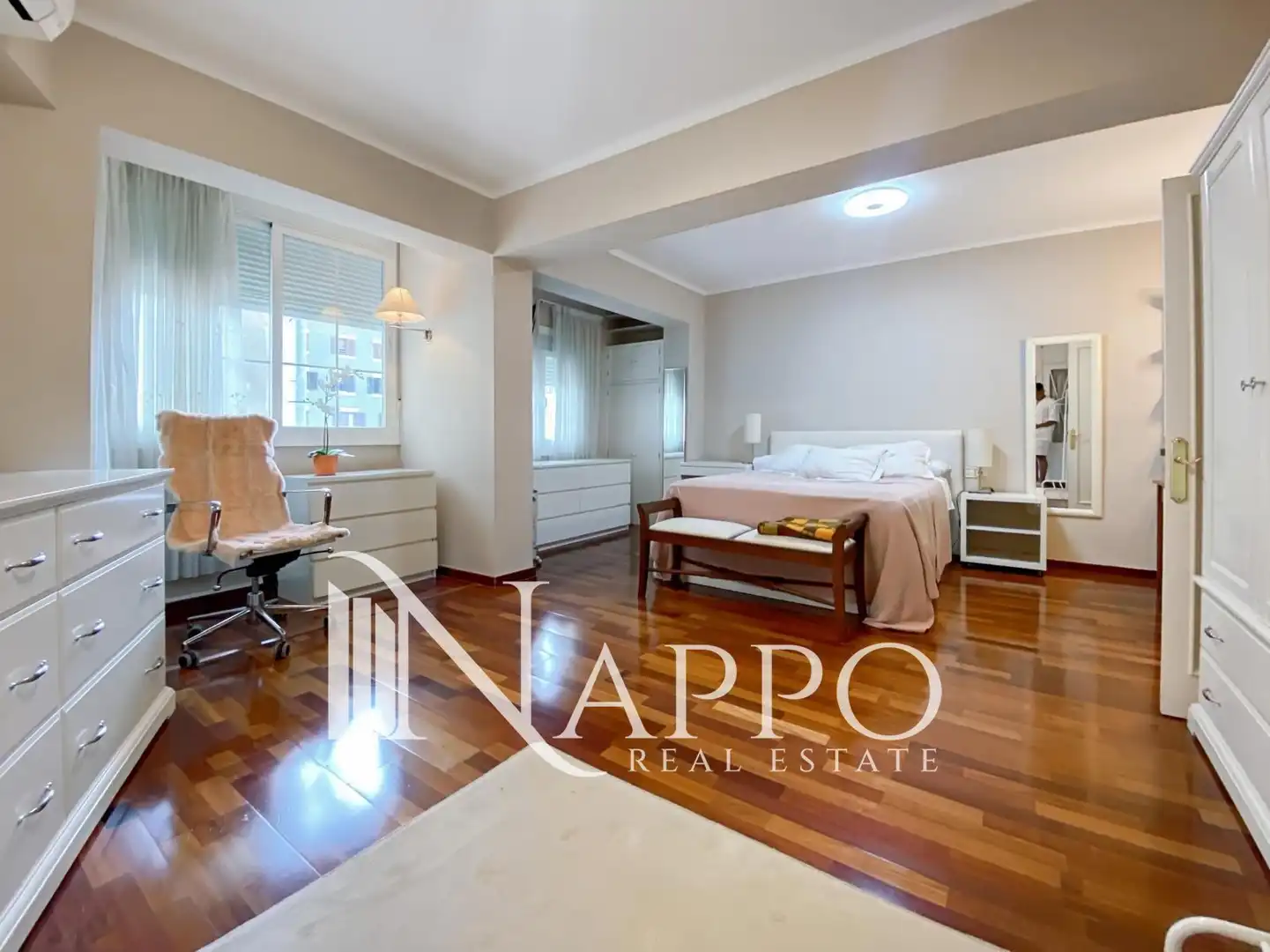 Bedroom of Flat for rent in  Palma de Mallorca  with Air Conditioner, Heating and Terrace