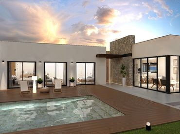 Villa con piscina in vendita a Jose Diaz Garcia