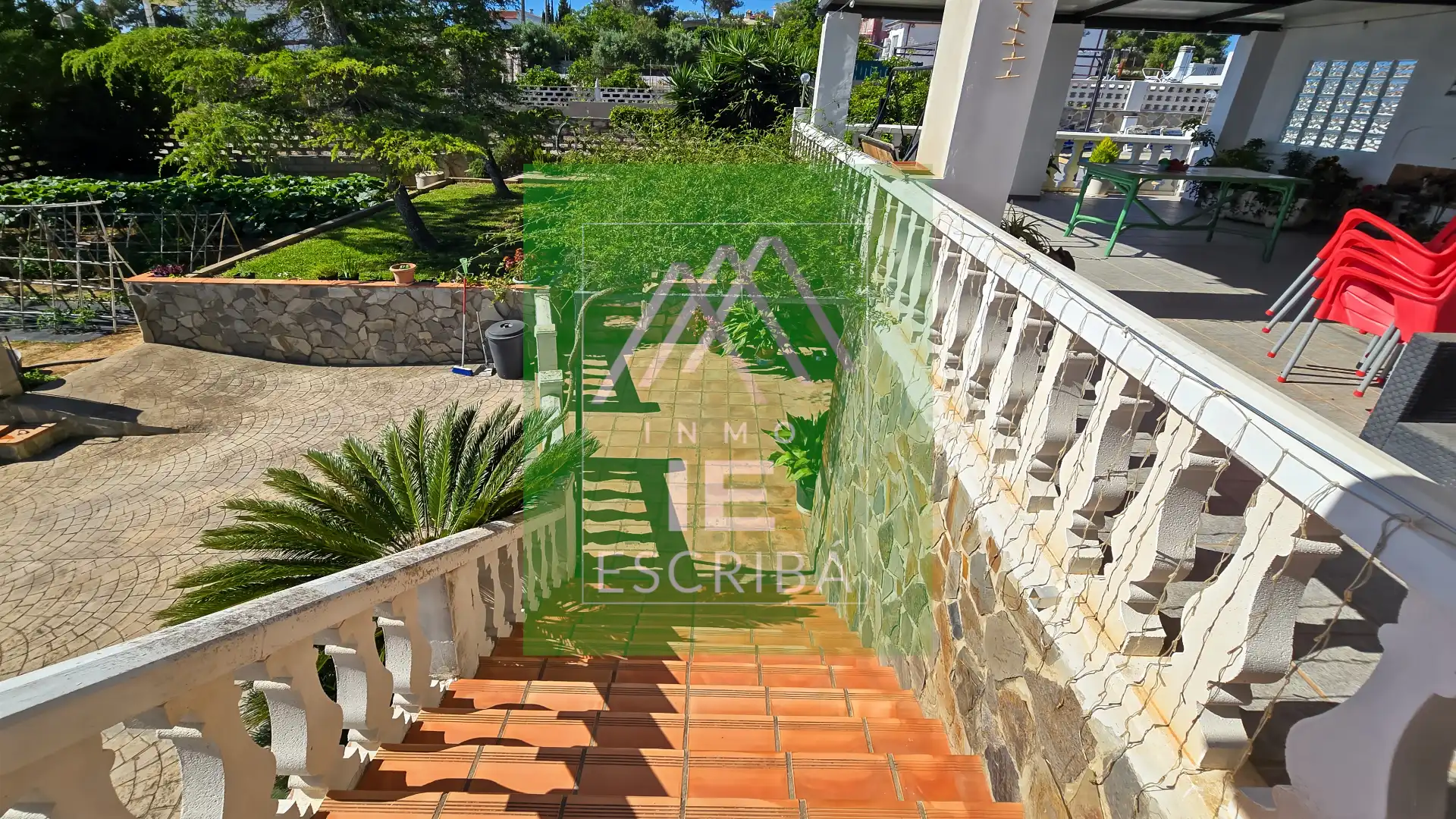 Terraza de Casa o chalet en venta en Catadau con Aire acondicionado, Calefacción y Jardín privado