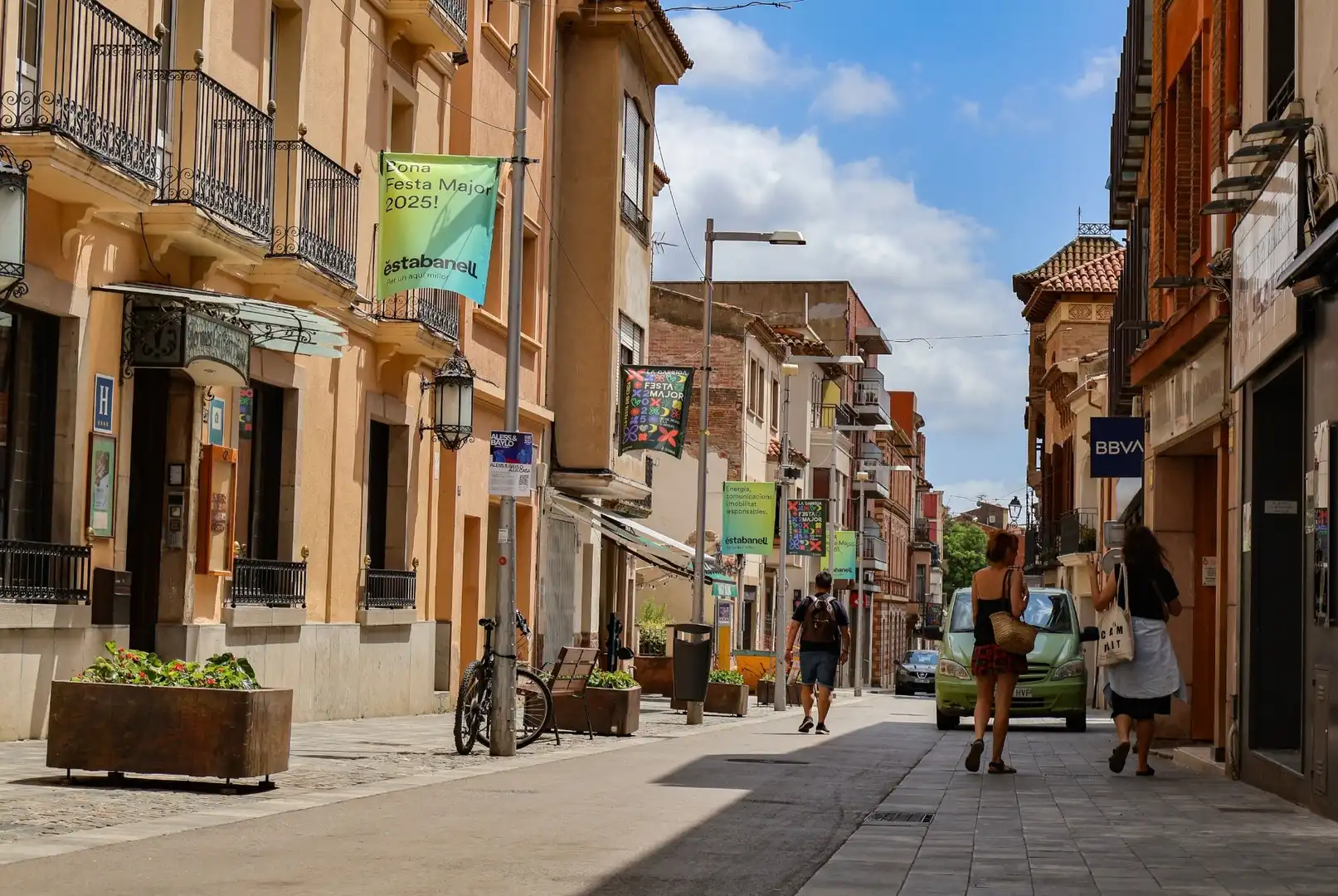 Vista exterior de Piso en venta en La Garriga con Aire acondicionado, Terraza y Amueblado