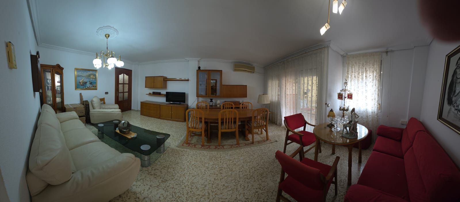 Sala d'estar de Pis en venda en Dos Hermanas amb Aire condicionat, Calefacció i Terrassa