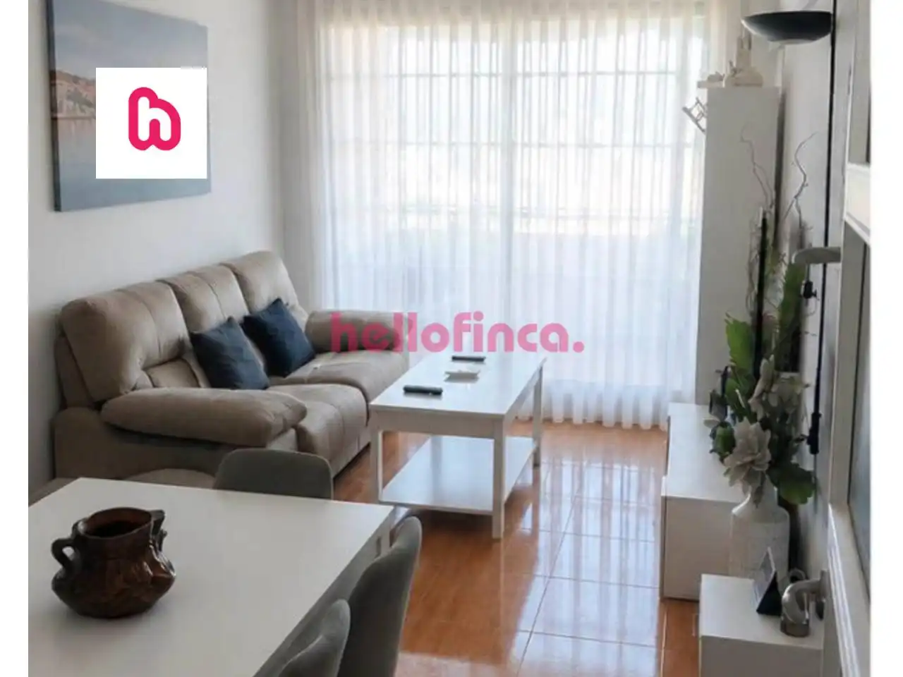 Wohnzimmer von Wohnung zum Verkauf in Sabadell mit Klimaanlage, Heizung und Balkon