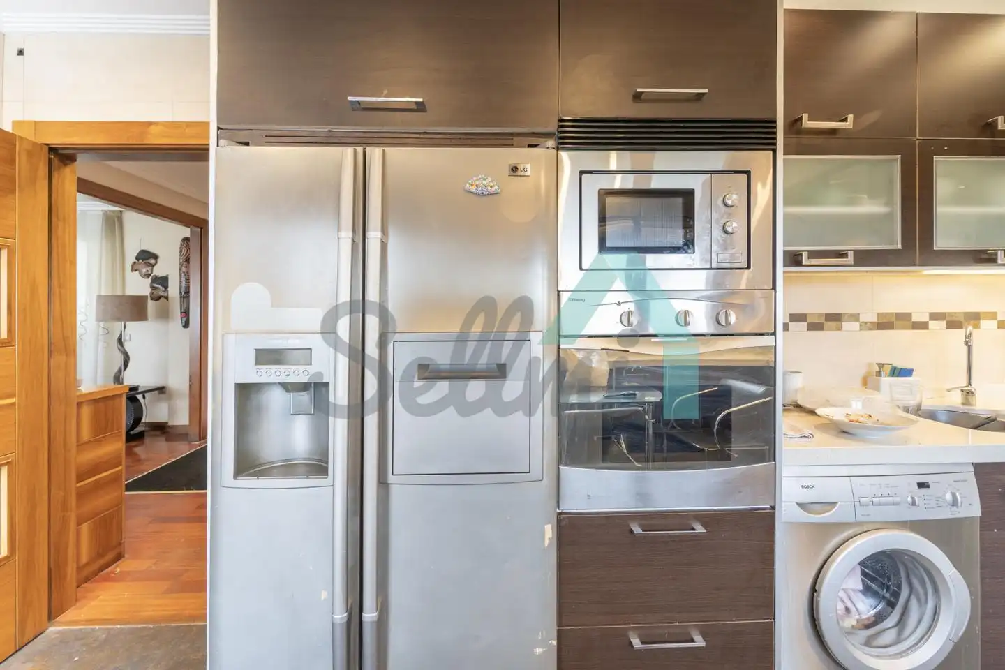 Cocina de Casa o chalet en venta en Oviedo  con Calefacción, Jardín privado y Parquet