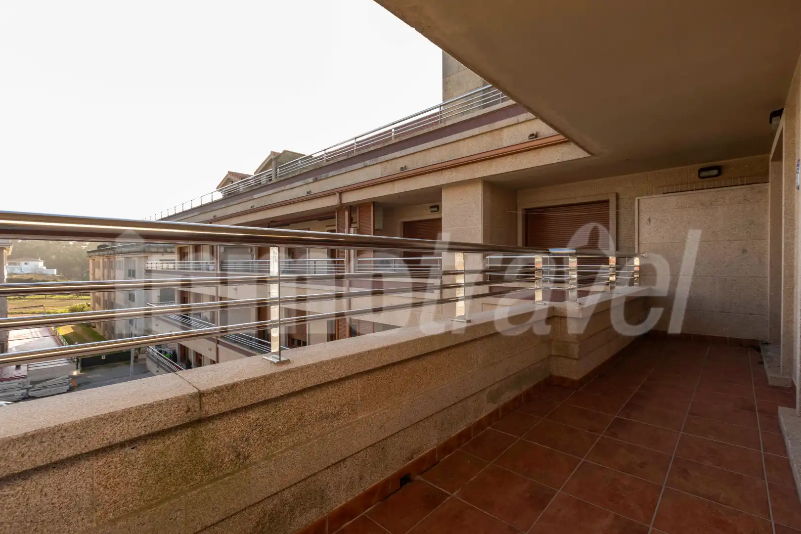 Terraza de Apartamento en venta en Sanxenxo con Parquet, Terraza y Trastero