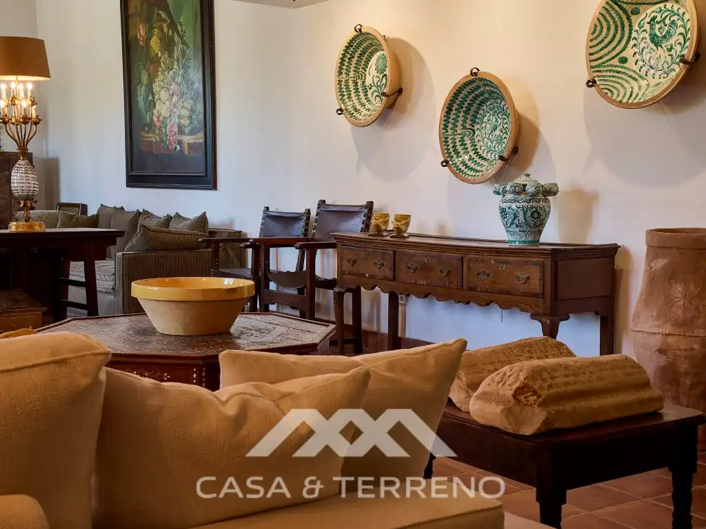 Sala de estar de Casa o chalet en venta en Comares con Aire acondicionado, Terraza y Piscina