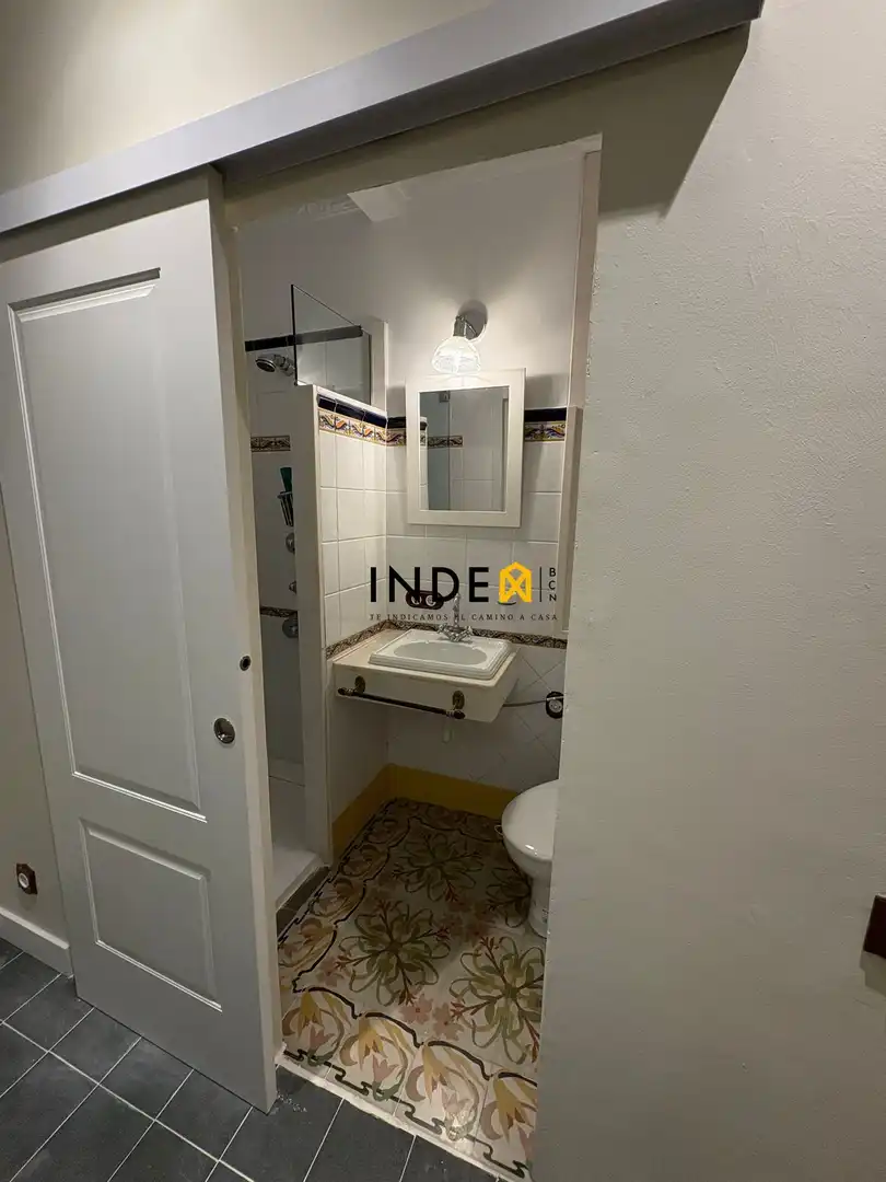Baño de Apartamento de alquiler en Sitges con Aire acondicionado, Calefacción y Se aceptan mascotas