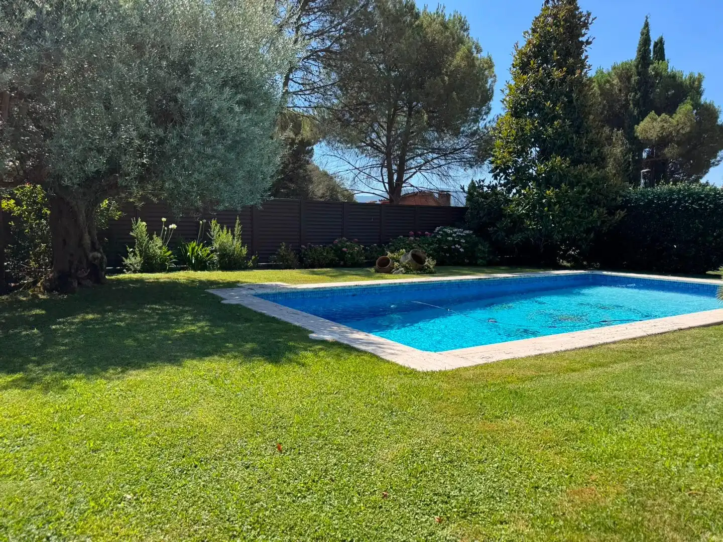Piscina de Casa o chalet en venta en Santa Maria de Palautordera con Aire acondicionado, Calefacción y Jardín privado