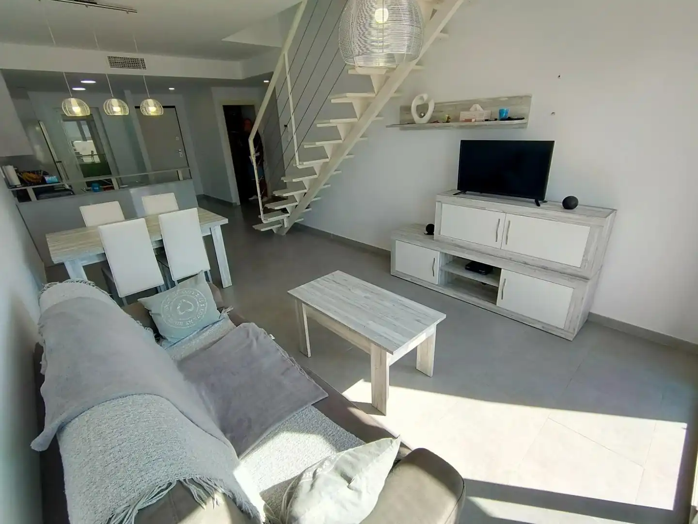 Sala de estar de Ático en venta en Pulpí