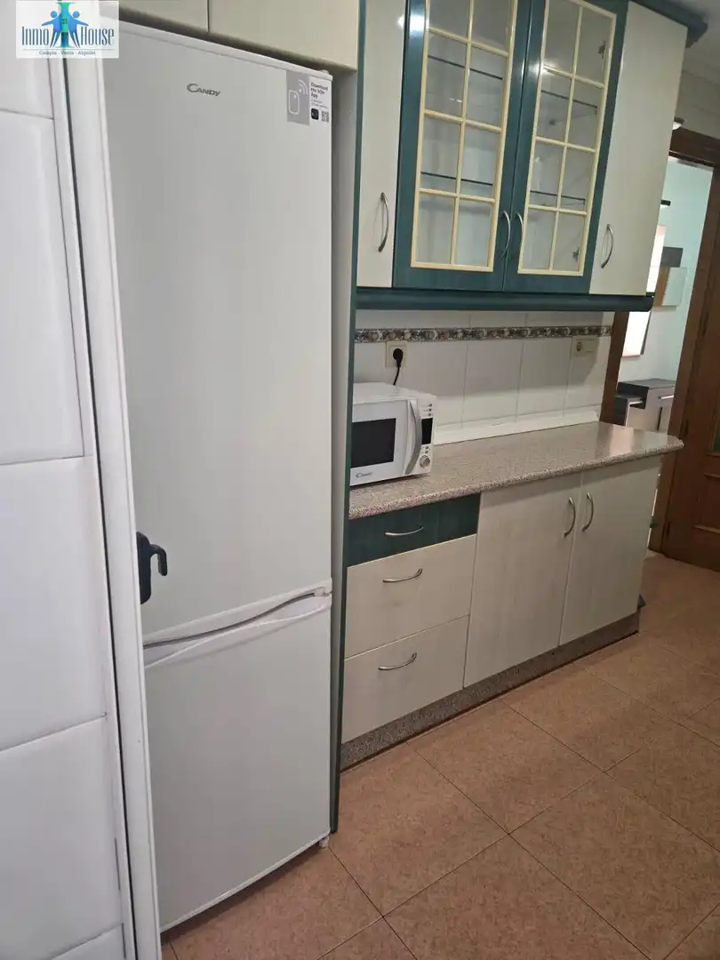 Kitchen of Flat for sale in Albacete  with Heating, Terrace and Storage room