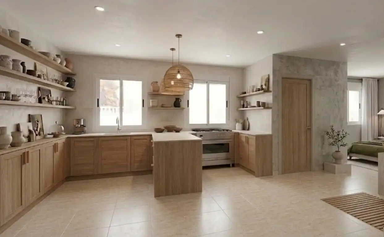 Kitchen of Houses for sale in Mazarrón  with Terrace and Swimming Pool