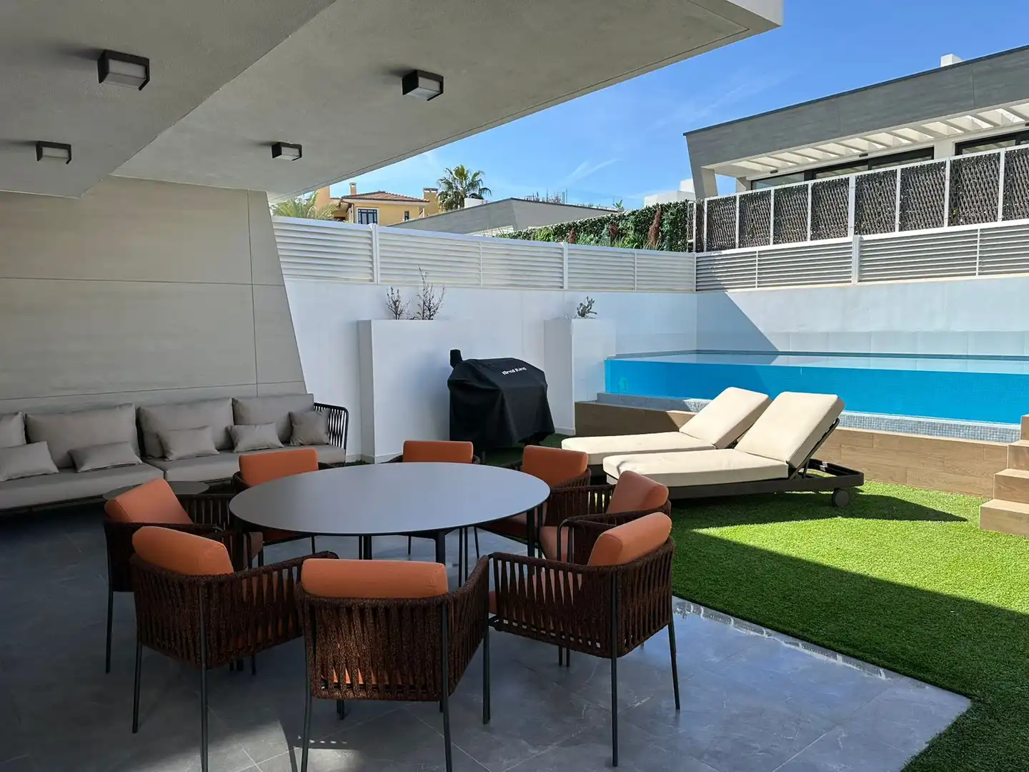 Reihenhaus mit Pool zur Miete in Nueva Andalucía, imagen 7