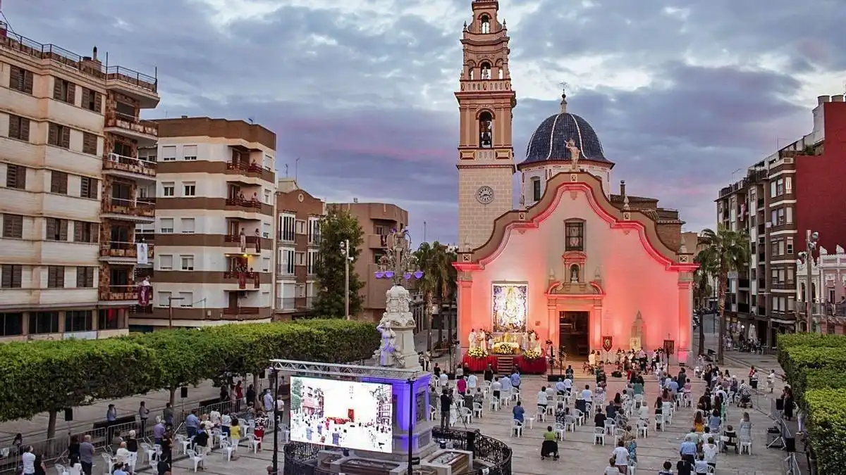 Vista exterior de Piso en venta en Alfafar con Aire acondicionado, Terraza y Amueblado