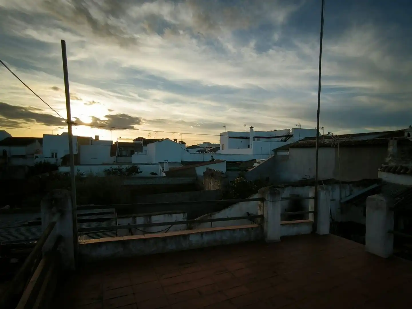 Vista exterior de Casa adosada en venda en Alcolea del Río