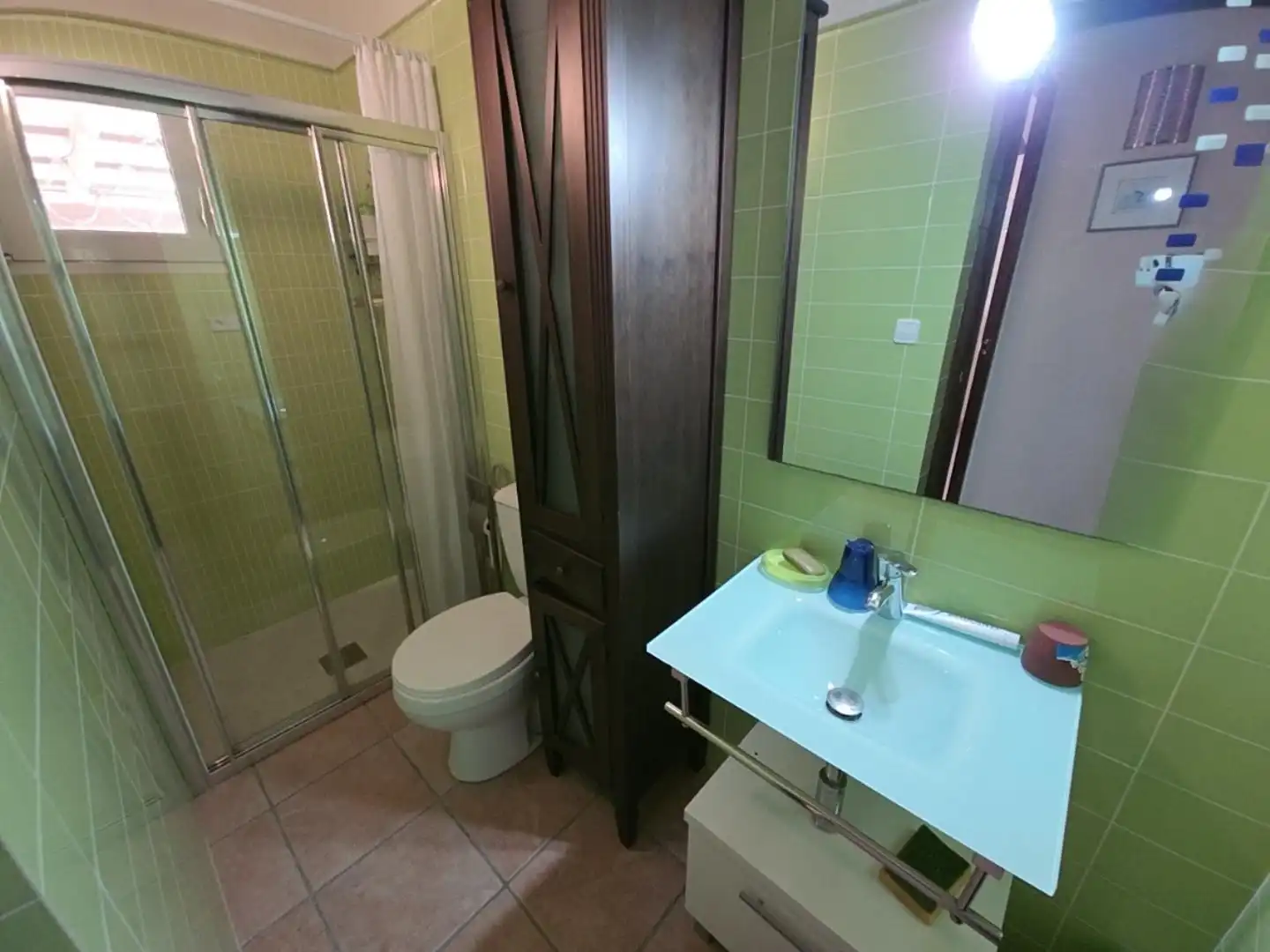 Badezimmer von Country house zum Verkauf in L'Ametlla de Mar  mit Privatgarten, Terrasse und Schwimmbad