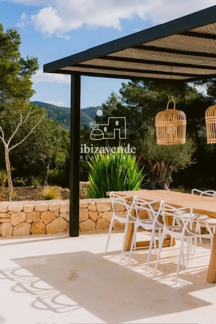 Jardín de Casa o chalet de alquiler en Sant Joan de Labritja con Aire acondicionado, Calefacción y Jardín privado