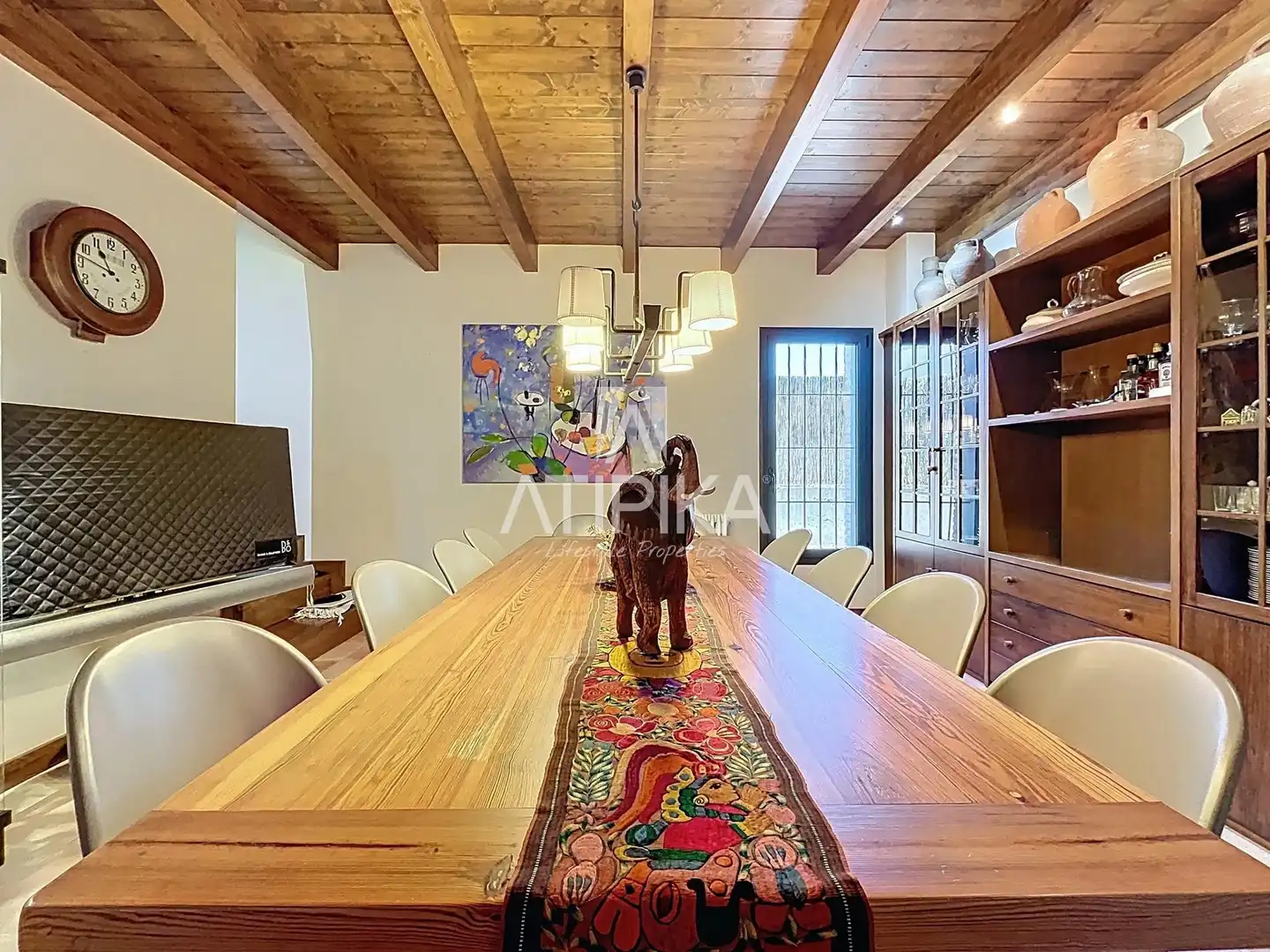 Dining room of Country homes for sale in La Granada  with Air Conditioner, Heating and Storage room
