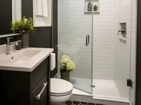 Bathroom of Houses for sale in Móstoles  with Air Conditioner, Heating and Private garden